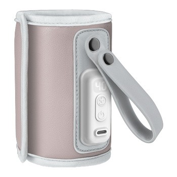 Lionelo Thermup Go Plus podgrzewacz do butelek, pink, 1 szt.