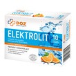 DOZ PRODUCT Elektrolit o smaku pomarańczowym, proszek, 4,25 g x 10 saszetek