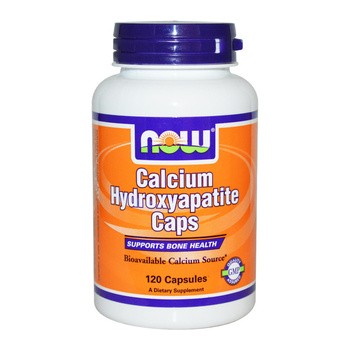 Now Foods Calcium Hydroxyapatite, kapsułki, 120 szt.