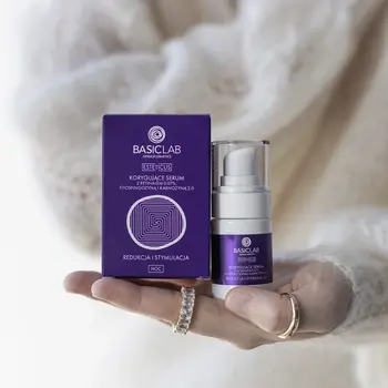 BasicLab Esteticus, serum korygujące Redukcja i Stymulacja, 15 ml