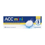 ACC mini, 100 mg, tabletki musujące, 20 szt.