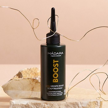 Madara 3 Min Growth Boost Scalp Treatment, serum pubudzające do skóry głowy, 100 ml