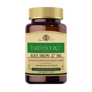Solgar Earth Source Koji Iron, 27 mg, kapsułki, 30 szt.