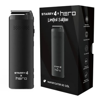 Hero X-Max Starry 4 X Hero, waporyzator do suszu, black, 1 szt.