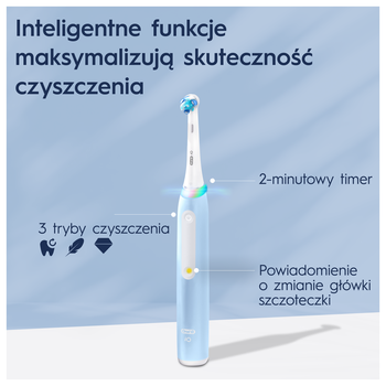 Oral-B, Seria iO 3, blue, szczoteczka elektryczna