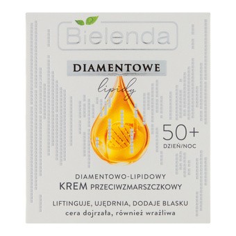 Bielenda Diamentowe Lipidy, krem przeciwzmarszczkowy 50+ dzień/noc, 50 ml