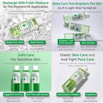 APLB AHA BHA PHA Centella Facial Toner, tonik oczyszczający do twarzy z kwasami i wąkrotą, 160 ml