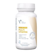 Vet Expert Multivitamin, preparat witaminowo-mineralny dla psów i kotów, kapsułki twist-off, 30 szt. https://azcdn.doz.pl/image/d/product/62d11323-scale-180x180.png