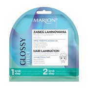Marion Professional Glossy Effect, zabieg laminowania, proste i gładkie włosy, 20 ml