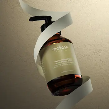 Mokosh, wygładzająco-modelujące serum do biustu i dekoltu, kardamon z wanilią, 140 ml