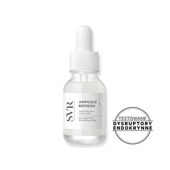 SVR Ampoule Refresh, skoncentrowane serum pod oczy na dzień o działaniu wygładzającym i wzmacniającym, 15 ml