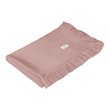 Lionelo Muslin Blanket, niemowlęcy kocyk muślinowy, Dusty Pink, 1 szt.