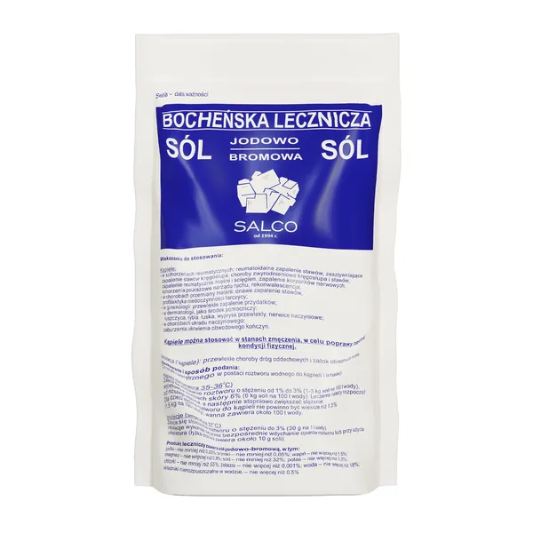 Sól bocheńska lecznicza jodowo-bromowa 1 kg [SALCO]