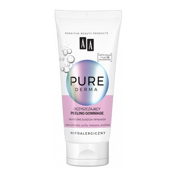 AA Pure Derma, oczyszczający peeling gommage, 75 ml
