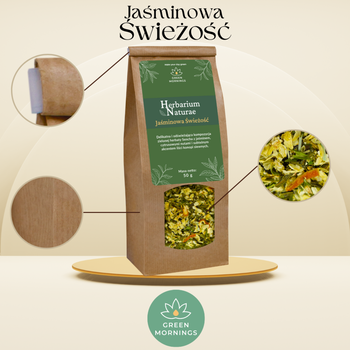 Green Mornings, Herbarium Naturae, Jaśminowa Świeżość, kompozycja zielonej herbaty, 50 g