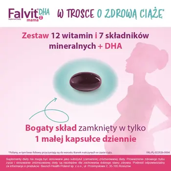 Falvit Mama 2 DHA, kapsułki, 30 szt.