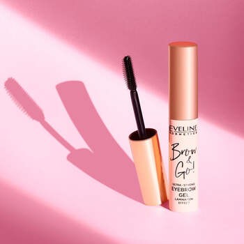 Eveline Brow & Go!, ultramocny żel do brwi, 6 ml