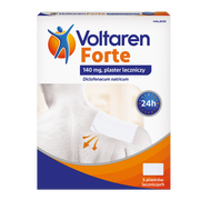 Voltaren Forte, 140 mg, plastry lecznicze, 5 szt.