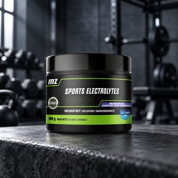 MZ Sports Electrolytes, proszek, smak porzeczkowy, 180 g