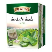 Big-Active, herbata biała, Aloes, torebki, 20 szt.