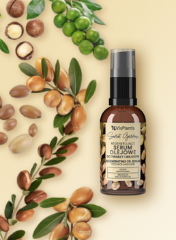 Vis Plantis, regenerujące serum olejowe do twarzy i włosów, 30 ml