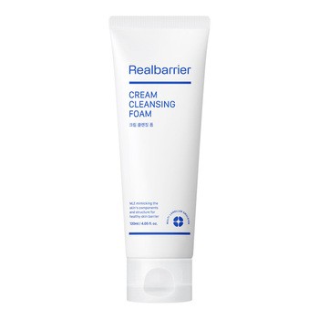 Real Barrier, nawilżająca pianka oczyszczająca z ceramidami, 120 ml