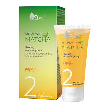 AVA Ritual with Matcha, peeling enzymatyczny, 50 ml
