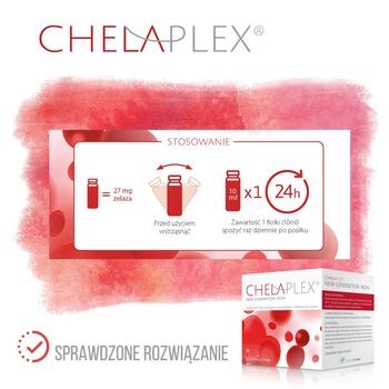 Chelaplex, płyn doustny, 10 ml x 20 szt.