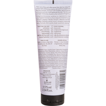 Hagi Pójdę Boso, krem zmiękczająco-złuszczający do stóp, 75 ml