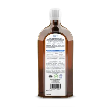 Osavi Tran norweski 1000 mg Omega 3, płyn, smak pomarańczowy, 500 ml