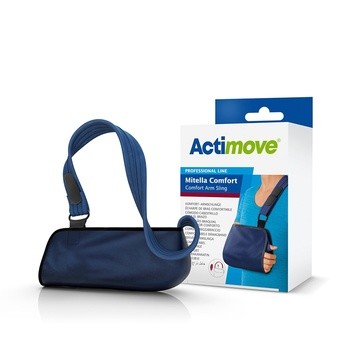 Actimove PL Mitella Comfort Arm Sling, temblak, niebieski, rozmiar M, 1 szt.