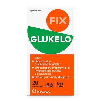 Glukelo Fix, saszetki, 2 g x 20 szt.