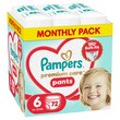 Pampers Premium Care Pants 6, (13-19 kg), pieluchomajtki, 72 szt.