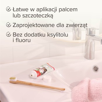 Beaphar pasta do zębów dla psów i kotów, smak mięty i pietruszki, 100 g