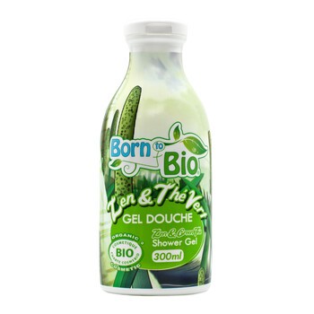 Born To Bio, żel pod prysznic BIO Zen i Zielona Herbata, 300 ml