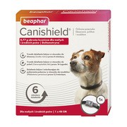 Beaphar Canishield, obroża lecznicza dla małych i średnich psów, 0,77 g deltametryna, S/M, 48 cm, 1 szt. https://azcdn.doz.pl/image/d/product/37f598d7-scale-180x180.png
