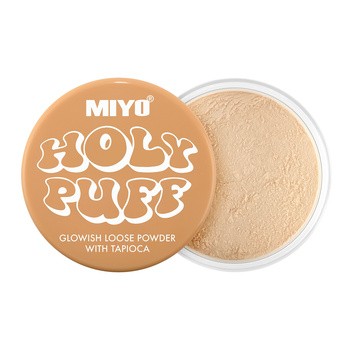 MIYO Holy Puff, sypki puder rozświetlający, 6 g