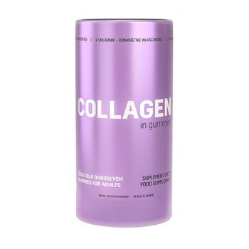 Noble Health Collagen in gummies, żelki, smak brzoskwiniowy, 300 g