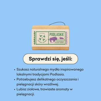 Mydlarnia 4 Szpaki, Podlaskie, naturalne mydło w kostce, 110 g