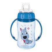 Canpol Babies, kubek treningowy Cute Animlas, 320 ml, niebieski, 1 szt. https://azcdn.doz.pl/image/d/product/c2226c3c-scale-180x180.png