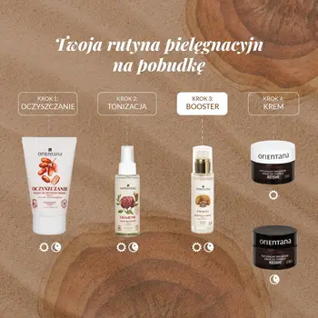 Orientana, booster energetyzujący na dzień Reishi i Czerwona Alga, 30 ml