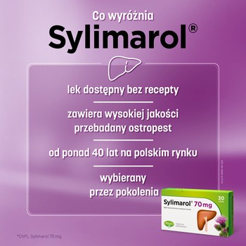 Sylimarol 70 mg, drażetki, 30 szt.