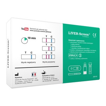 Liver-Screen, test do badania wątroby, 1 szt.
