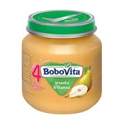 BoboVita, deser gruszka Williamsa, 4m+, 125 g