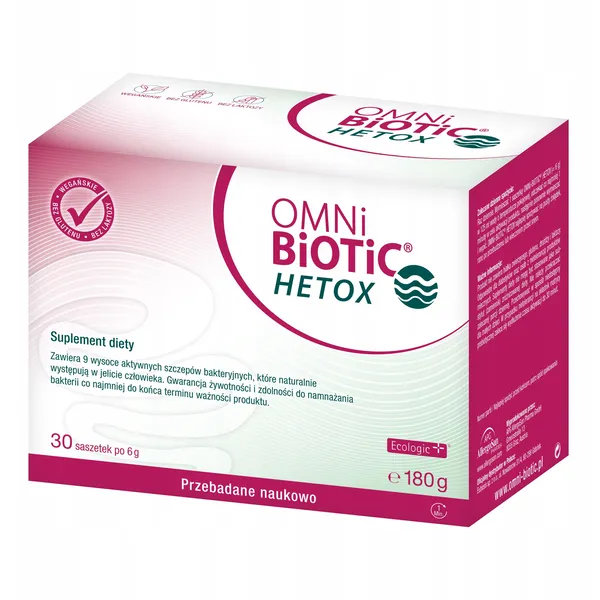 Probiotyk 9 szczepów bakteryjnych 15x10^9 CFU 30 saszetek [OMNi-BiOTiC] - OMNi-BiOTiC