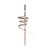 J.Cat Beauty Brow-LA 3-in-1 Mapping & Shaping Brow Pencil, ołówek do stylizacji brwi 3w1, 102 Warm Caramel, 0,08 g