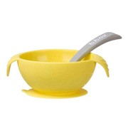 B.box, silikonowa miseczka z przyssawką i łyżeczką, Lemon Sherbet, 1 szt. https://azcdn.doz.pl/image/d/product/acdeb9e6-scale-180x180.png