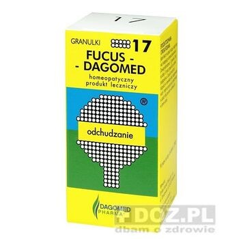 Dagomed nr17 fucus, granulki, odchudzanie, 7 g