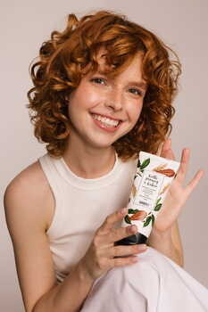 Anwen Kiełki Pszenicy i Kakao, maska do włosów wysokoporowatych, 200 ml