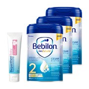 Zestaw 3x Bebilon PROfutura CESARBIOTIK 2, mleko następne po 6. miesiącu, proszek, 800 g + Bepanthen Baby, maść ochronna, 30 g https://azcdn.doz.pl/image/d/product/5ca24814-scale-180x180.png